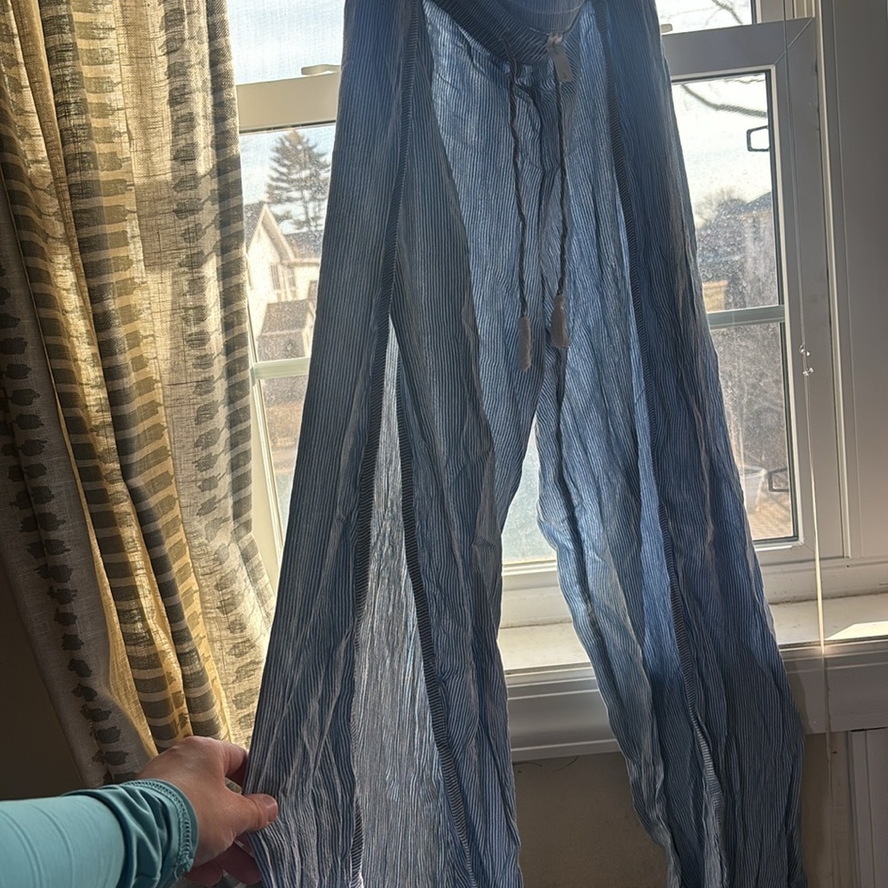 GapBody linen blend loose fit cover-up pants - Picture 7 of 7